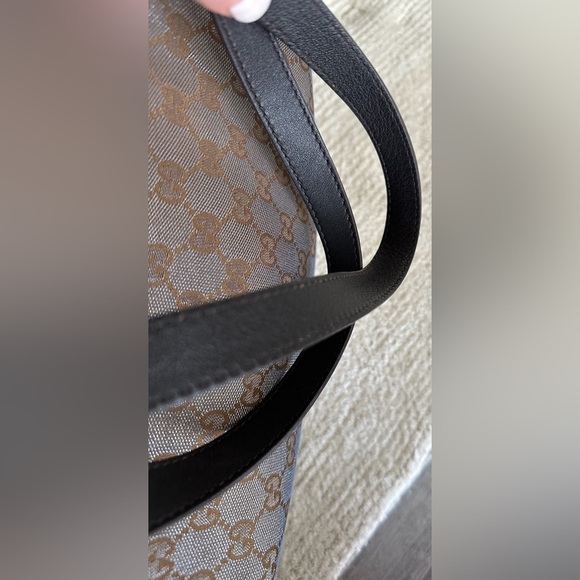 Gucci metallic monogram XL shopper tote - Picture 11 of 16